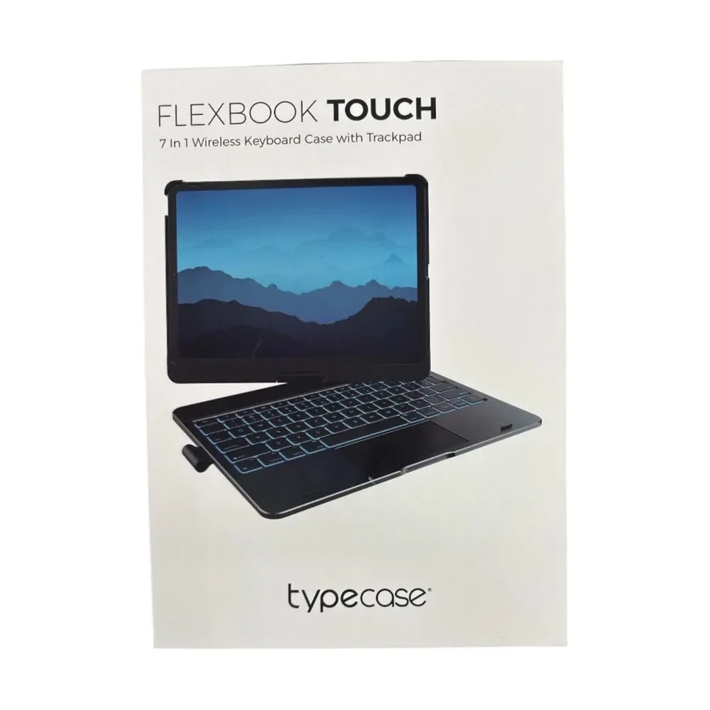 11 inch ipad Keyboard Case Flexbook Tough Typecase Keyboard & trackpad